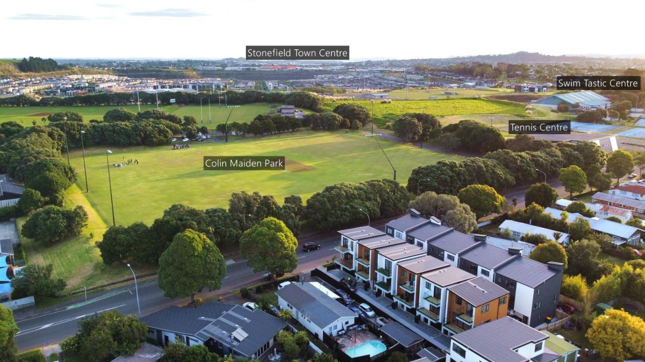 Luxury Brand New Designer Living Leilighet Auckland Eksteriør bilde